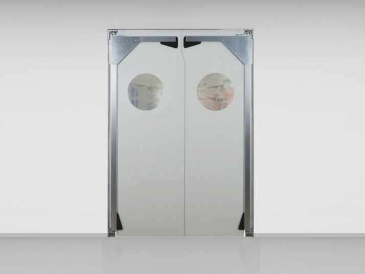 2-flg. PVC-Pendeltür 2-flg. PVC-Pendeltür