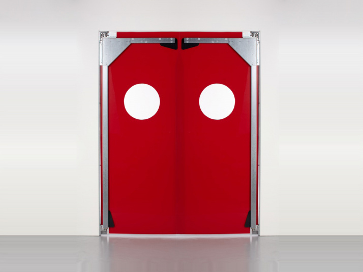 2-flg. PVC-Pendeltür 2-flg. PVC-Pendeltür